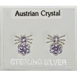 Silver Spider Austrian Studs - Asst Colours 6mm