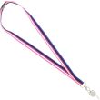 Silver Whistle With Lanyard - Genderfluid