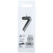 Silver Birthday Candle