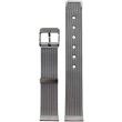 Silver Mesh Metal Watch Straps with Pin Buckle - 18mm