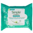 Simple Clear + Matte Cleansing Wipes 