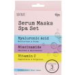 Skin Treats 3pcs Serum Sheet Masks Spa Set