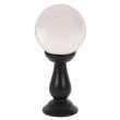 Small Clear Crystal Ball On Stand 