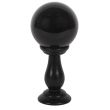 Small Crystal Ball On Stand - Black