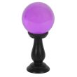 Small Crystal Ball On Stand - Purple 