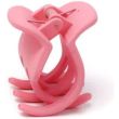 Small Matt Dusky Pink Claw Hair Clamp - 3.5cm