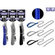 Smart Choice Reflective Chain Dog Lead (120cm) - Assorted Colours