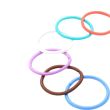 Snag Free Elastics Assorted Colours - 4mm