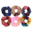 Soft Jersey Fabric Scrunchies In Tie Dye Effect - Assorted 