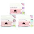 Soft Feel Hole Punch Pastel Green, Pink and Purple Assortment