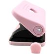 Soft Feel Hole Punch Pastel Green, Pink and Purple Assortment