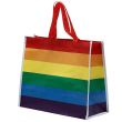 Somewhere Rainbow Flag RPET Reusable Shopping Bag