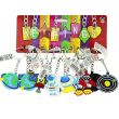 Space Theme Silicon Keyrings (5cm) - Assorted Designs