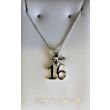 Sterling Silver 16 Necklace 9mm