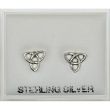 Sterling Silver Celtic Design Studs 4mm