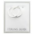 Sterling Silver Hoops - (12mm)