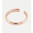 Sterling Silver Rose Gold Plain Ear Cuff - 8mm