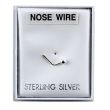 Sterling Ball Design Nose Wire - 1mm