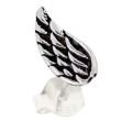 Sterling Silver Angelic Wings Ear Stud