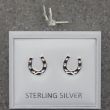 Sterling Silver Horseshoe Studs - (5mm) 