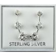 Sterling Silver Ice Crystal Climbers 20mm