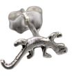 Sterling Silver Lizard Lounge Ear Stud – 10mm