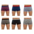 Men's Striped Hipster Trunks (Pack of 3) - Assorted Sizes