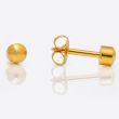 Studex Regular Gold Plated Ball Studs - DCNR200Y