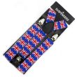 Suspender Braces Union Jack Print 35mm

