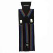 Wholesale Fashion Shiny Suspender Braces Glitter Rainbow 25mm