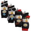 Wholesale Teeanage Boys Thermal Socks - Fresh Feel (3 Pair Pack) - (UK 4-6.5)