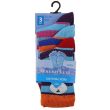 Boy's Striped Design Cotton Lycra Socks (3 Pair Pack) - Asst (6-8)