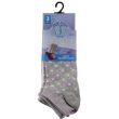 Wholesale Teenage Floral Design Trainer Socks - Fresh Feel (3 Pair Pack) - Asst. (Size 4-7)
