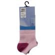 Wholesale Teenage Floral Design Trainer Socks - Fresh Feel (3 Pair Pack) - Asst. (Size 4-7)