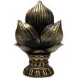 Thai Buddha Seated Lotus Resin Ornament - Red & Gold (21cm)