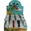 Dot Pattern Leaf Metal Pipe - Assorted 