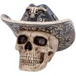 Wild West Skull Figurine – 15cm