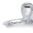 Translucent Looped Hair Clamps - Assorted - 11cm