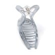Translucent Looped Hair Clamps - Assorted - 11cm
