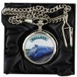 Wholesale silver pocket watch with chain 