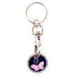 Trolley Coin New Butterfly Keyring