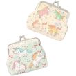 Unicorn Print Fabric Coin Purse - Assorted