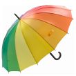 Unisex Rainbow Design Walking Umbrella