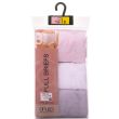 Ladies Pastel Pointelle Brief (Pack of 3) - Assorted