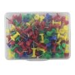 120pcs Push Pins - Blue, Green, Red and Yellow Assortment
