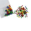 120pcs Push Pins - Blue, Green, Red and Yellow Assortment