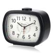 Wholesale Mid Sized Quartz Alarm Clock- Black 