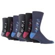 Men's George Design Gentle Grip Socks (3 Pack) - Assorted