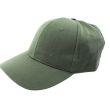 Adults 6 Panel Adjustable Metal Buckle Baseball Cap - Khaki