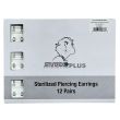 Studex Regular April Stainless Silver Bezel Studs - DCNR204W